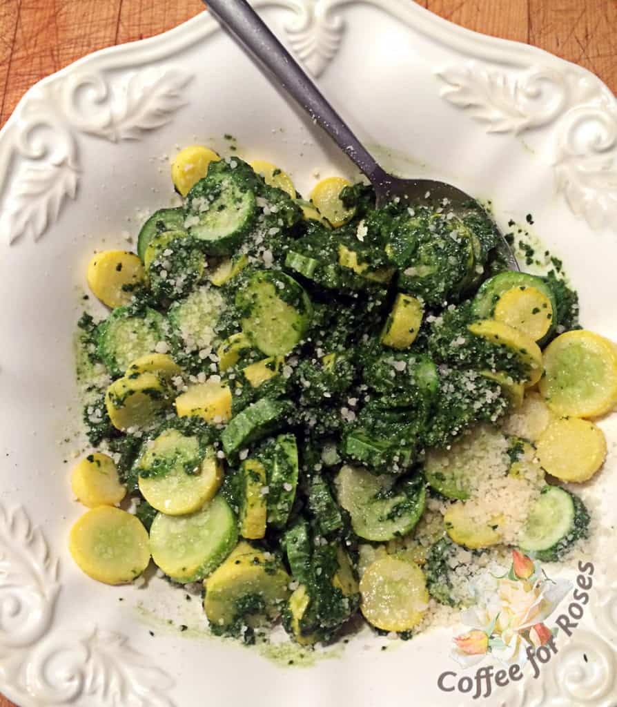 Garden Pesto Coffee For Roses