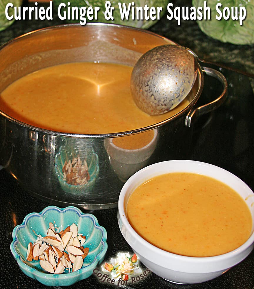 Winter Squash Soup with Red Curry and Ginger