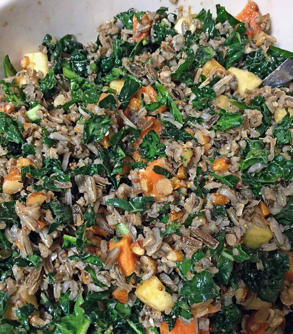 Kale and Wild Rice Salad