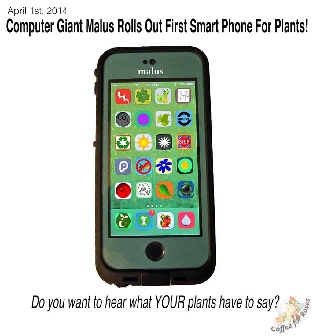 First Smart Phone for Plants!